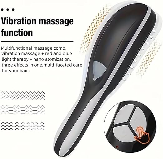 Hair Growth Brush with Steam & Vibration